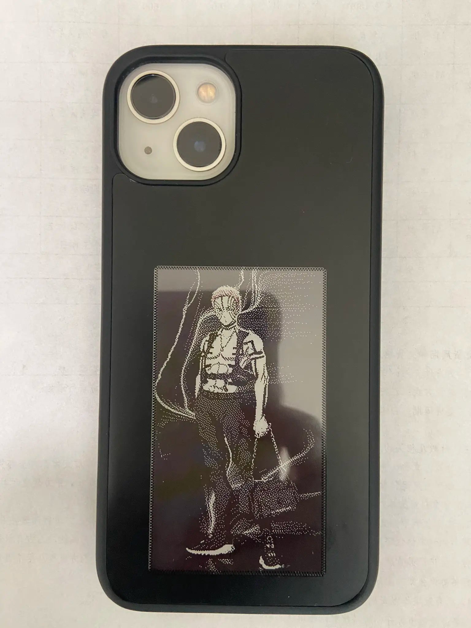 Smart Ink Screen Phone Case for Iphone, without Any Battery Consumption, Support DIY Display