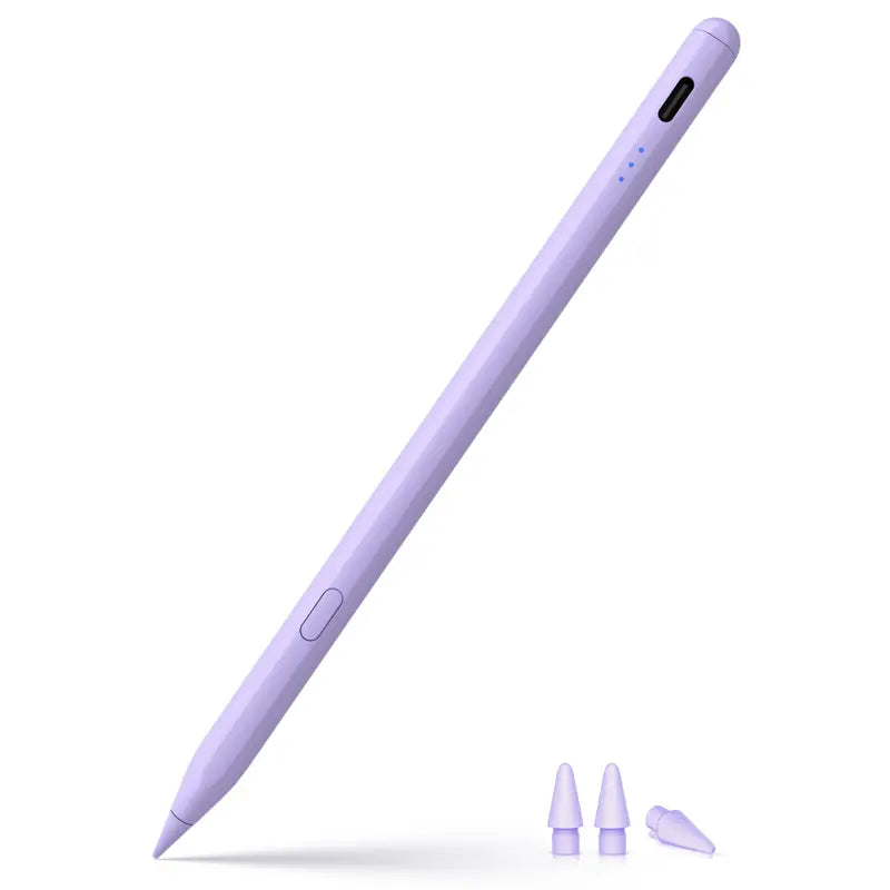Ipad Pencil Stylus Pen for Ipad 2018-2025, USB-C port, Bluetooth Button, Compatible with All Ipad Models Tech Gadgets