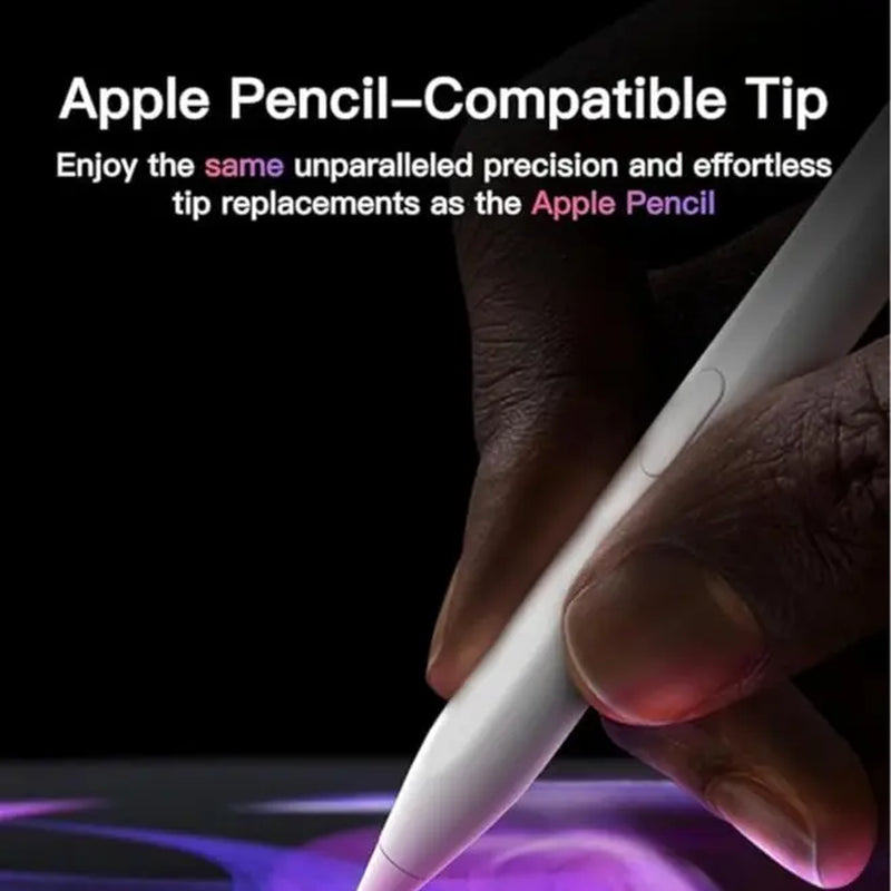 Ipad Pencil Stylus Pen for Ipad 2018-2025, USB-C port, Bluetooth Button, Compatible with All Ipad Models Tech Gadgets