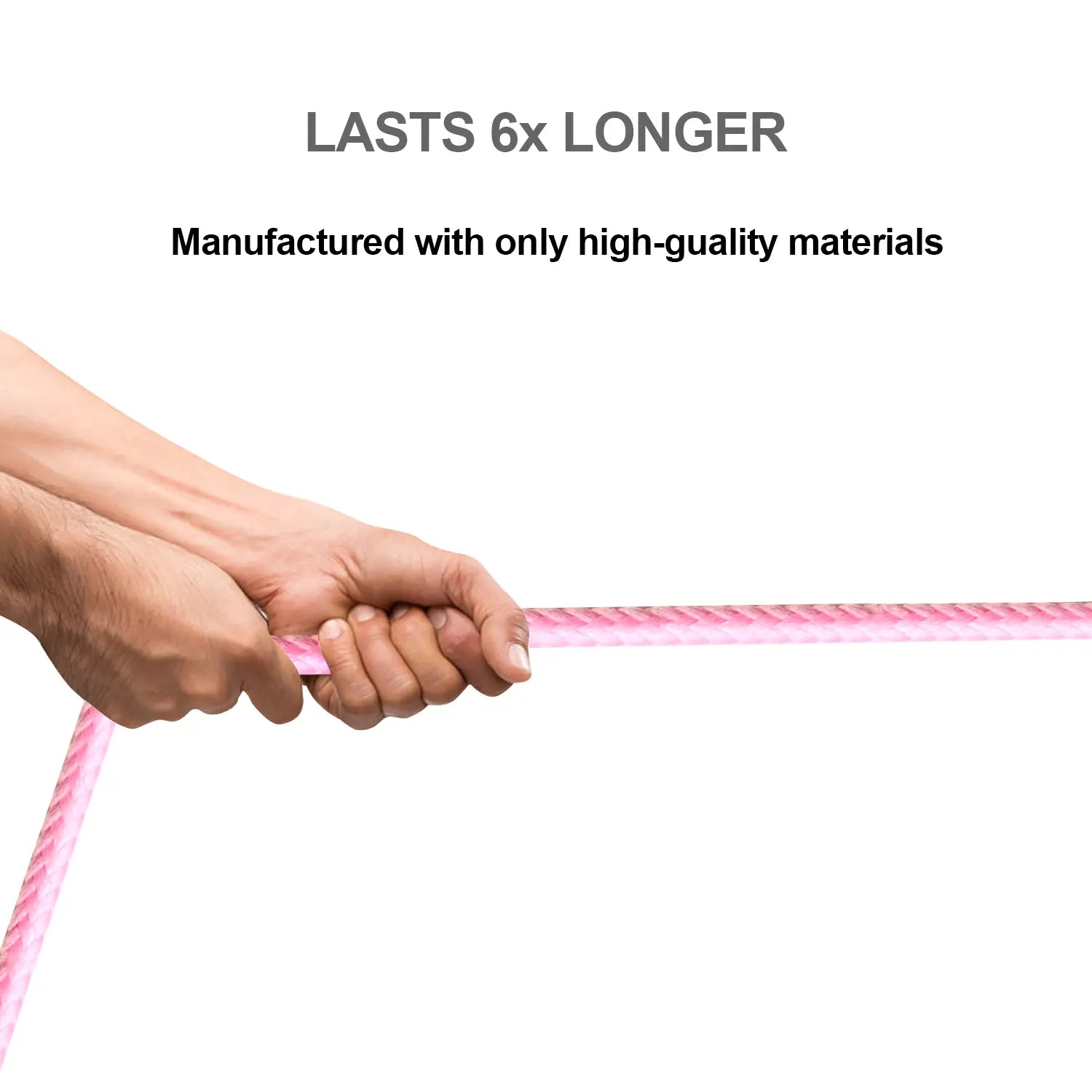 Cugunu Pink Braided USB Lightning Cable 5 Pack for Iphone 14/13/12/11/X/Max/8/7/6/5/Se/Plus - Mfi Certified, Durable, Waterproof